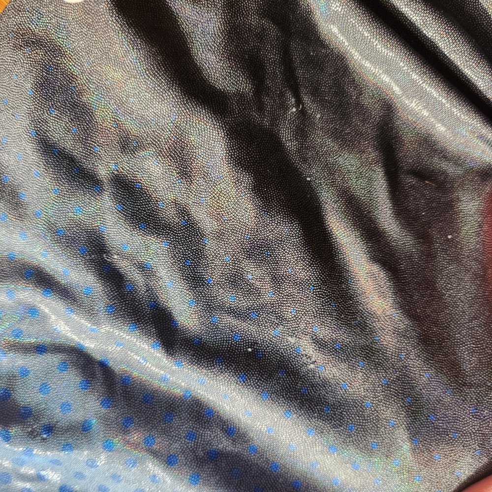 GK Black and Blue Gymnastics Leo